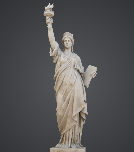 Liberty Goddess Statue – Classical Torch Monument Display