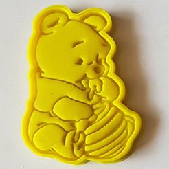 4.jpg Fichier STL Cute Pooh Cookie Cutter Cookie Pooh・Design pour imprimante 3D à télécharger, 3dfactory
