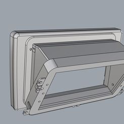 10,1-Fascia-2.jpg STL file Frame -Fascia VW Transporter Radius 10.1 inch・3D printing design to download