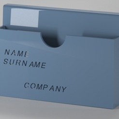 Free STL file Smiley Cloud Business Card Holder・Template to download and 3D  print・Cults