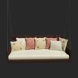 swing-3d-model-obj-mtl-fbx.jpg Swing wooden bed with pillows