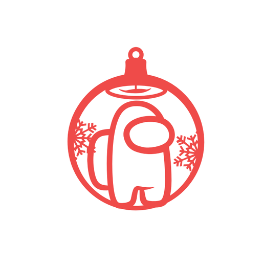 Among Us Pendant 3 3D model