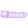 Bobcat_keychain.stl Bobcat keychain