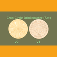 crop-final-v6.png Archivo STL Posavasos Crop Circle (set)・Objeto imprimible en 3D para descargar