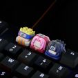 00.jpg Anime STL Keycaps Collection - 78 STL Files - 3d print - (Update February 2024), Anime keycap, cherry mx switch, mechanical keyboard