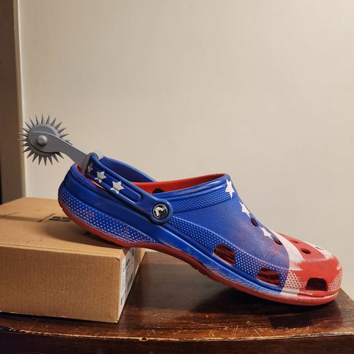 🤠 Croc Spur ( Actually Sharp!)・ STL File for 3D printing・Cults