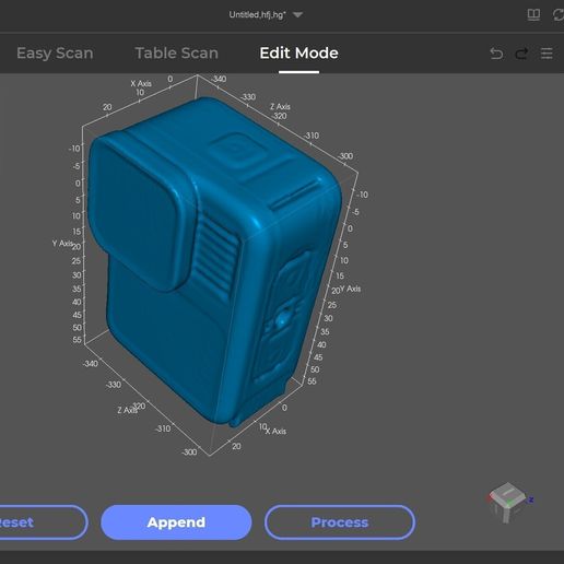 OBJ file gopro 13 detailed scan with contacto door 🩻 ・3D printer model ...