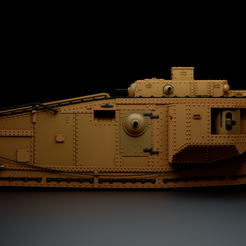sixth-Render.png Tank Mark VIII 1/35 1/48 scale model