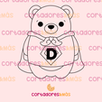 5.png OSO CUTTER COOKIES DAD - FATHERS DAY - DÍA DE PADRE