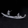 720X720-tc-print3.jpg Mesopotamian Reed Boat with Fishermen - The Cradle
