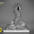 seahorse-mesh.457.jpg STL file Giant Sea Horse・3D printer design to download