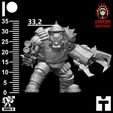 TR_nob_ruler.jpg Brit Orcs Trench Raiders Slugga Boyz with Noble