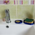 photo5.jpg Soap holder with holder and natural water outlet