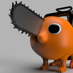 pochita.1.1.jpg Archivo STL Pochita・Modelo para descargar e imprimir en 3D