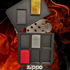 IMG_20230831_121645.png 3D file Display zippo lighter holder - Zippo・Model to download and 3D print