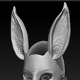 mascara-lebe.png KITSUNE MASK " hare  "