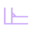 Corner_Frame_-_2x4_Left_Label.stl Moulage des cadres d'angle