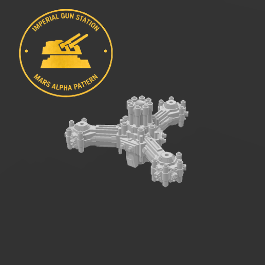 Imperial Gun Station - Mars Alpha Pattern