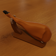 Render_Jamon.png Prosciutto con supporto per Playmobil