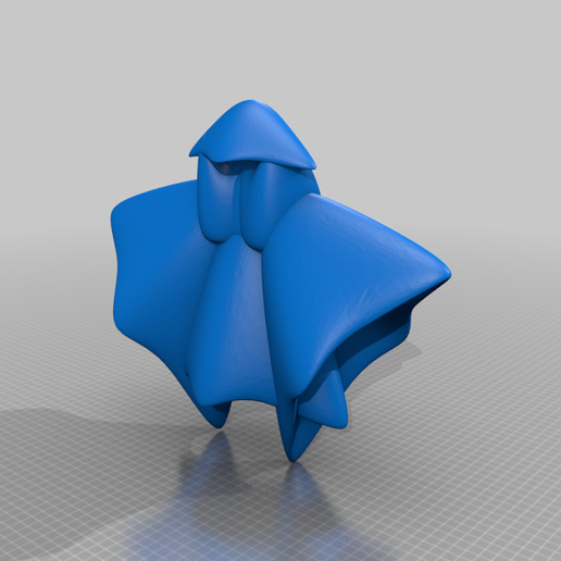 A_Ghost.png Download free STL file A ghost deemed holy • Template to 3D print, cloudyconnex