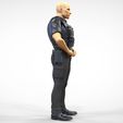 P1-1.21.jpg N1 American Police Officer Miniature Updated Pose 3D print model