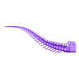 trex_tail.stl The Ergosaurus Rex (Poppy Ergo Jr with T-Rex 3D printed parts)