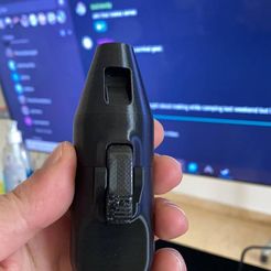 247101747_412199466941522_1587344587191343197_n.jpg Free STL file Mini BIC Neck Whistle・3D print model to download