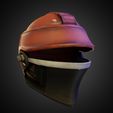 FennecHelmetFront34rIGHTjpg.jpg The Mandalorian Fennec Shand Helmet for Cosplay 3D print model