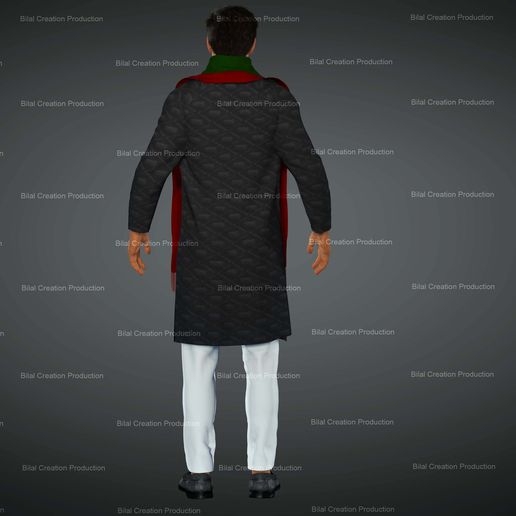 4.jpg DXF file Imran Khan Realistic Character・3D print design to download, bilalcreation