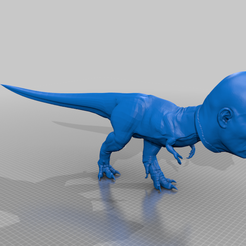 Tyrannasaurus_Rock.png Archivo 3D gratis Roca tiranosaurio・Modelo imprimible en 3D para descargar