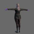 14.jpg Animated Elf woman-Rigged 3d game character Low-poly