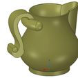 Vpot07-07.jpg STL-Datei cup jug vessel vpot17 for 3d-print or cnc・3D-druckbares Modell zum Herunterladen