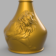 Vase lion rendu 1 .png LION vase