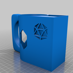 24a3a105-391f-4b40-8940-6899d4f09be8.png D.I.C.E Tower - Dice Integrated Can Enchantment Tower - Dice Tower Can Holder - Print In Place
