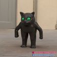 meme_cat_stl_02A.jpg Meme Katze - Niedliche Katze STL-Datei 3D-Druckbar