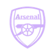arsenal football club logo.STL arsenal football club logo
