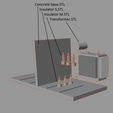T10.png HO scale Industrial transformer 1:87, 1:72, 1:76, 1:64,
