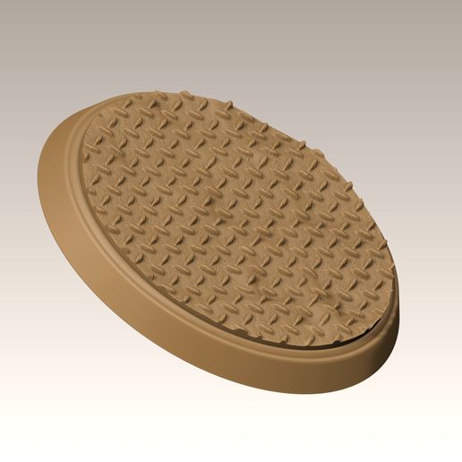 🎲 32mm metal plate rpg tabletop base・ STL File for 3D printing・Cults