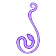 Snake ear cuf for printing.stl Snake ear cuff