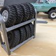 Tire-Stand-2.jpg 1/24 Scale Tire Rack