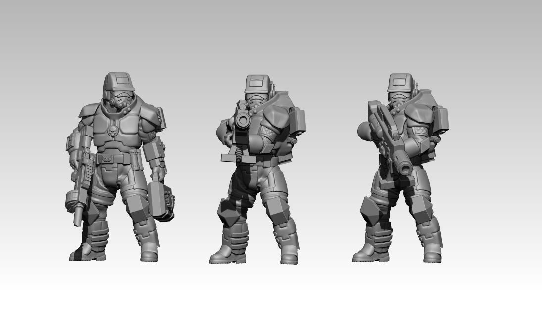 Free 3D file Elysium Rifles: Storm Guard・3D printer model to download・Cults