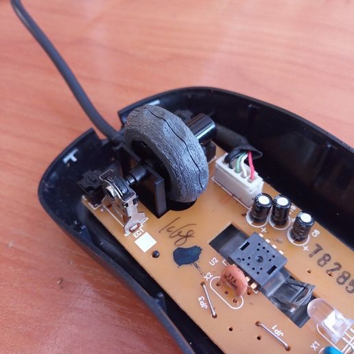 Wheel for Microsoft Basic Optical Mouse v.2.0 (model 1113) 3D model