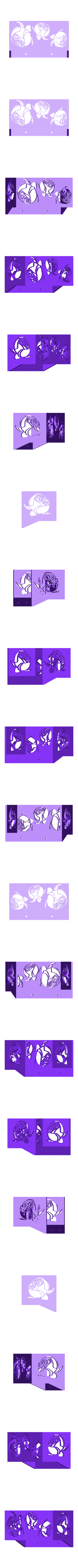 shelf_one_piece_fixed.stl Regal im Badezimmer