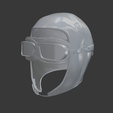 1.png Vintage Motorcycle Helmet with Goggles – Retro Biker 3D Model