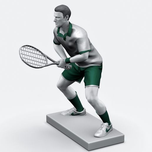 Preview_03.jpg Novak Djokovic 3D Printable