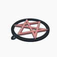 6.png Fichier 3D gratuit Surnaturel ; Hommes de lettres : médaille, collier et signet・Modèle pour impression 3D à télécharger
