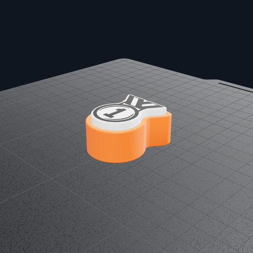 Tech Tactical Fidget Clicker -1st place medal  (Includes SVG File + Editable Bambu Studio Color Project)