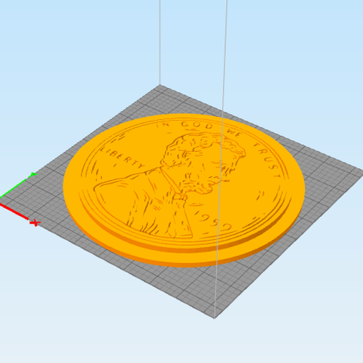 13.png STL-Datei Wanddekorationsset Münzen von Amerika・3D-Druck-Idee zum Herunterladen, satis3d