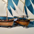 Nar06.jpg Wooden Sailing Ship (Alabaster) 28mm Tabletop Gaming Terrain