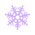 l 56x55.STL Snowflakes